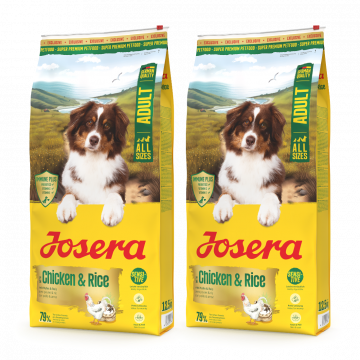Josera Chicken & Rice 2 x 12,5 kg Sparpaket Josera Chicken & Rice 2 x 12,5 kg Sparpaket