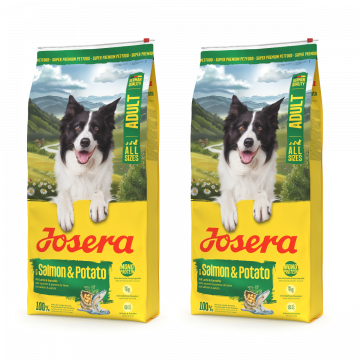 Josera Salmon & Potato 2 x 12,5 kg Sparpaket Josera Salmon & Potato 2 x 12,5 kg Sparpaket