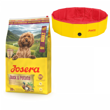 Josera Duck & Potato Mini Adult 10 kg + Hundepool 120x30 cm gratis
