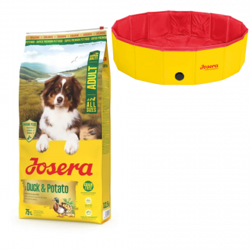 Josera Duck & Potato 12,5 kg + Hundepool 120x30 cm gratis