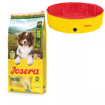 Josera Herring 12,5 kg + Hundepool 120x30 cm gratis