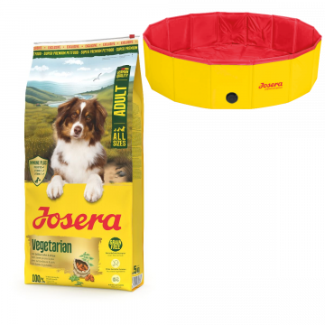 Josera Vegetarian 12,5 kg + Hundepool 120x30 cm gratis