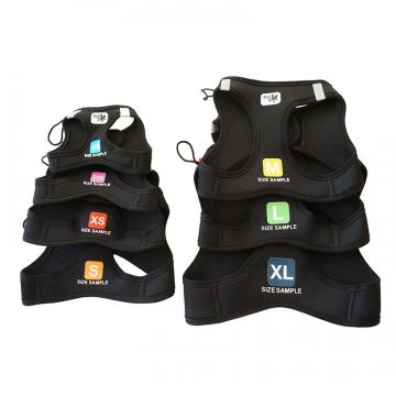 Curli Größenmuster Set Vest Harness 3XS - XL