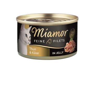 Miamor Dose Feine Filets Thunfisch & Käse 100 g (Menge: 24 je Bestelleinheit) Miamor Dose Feine Filets Thunfisch & Käse 100 g (Menge: 24 je Bestelleinheit)