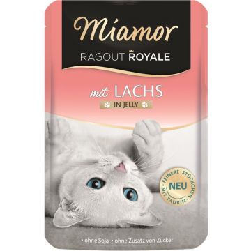 Miamor FB Ragout Royale in Jelly Lachs 100 g (Menge: 22 je Bestelleinheit) Miamor FB Ragout Royale in Jelly Lachs 100 g (Menge: 22 je Bestelleinheit)