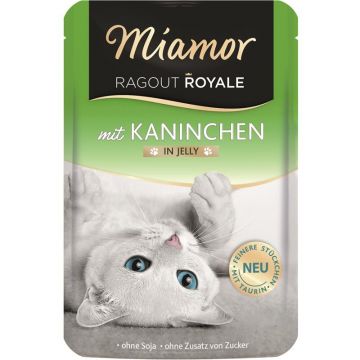 Miamor FB Ragout Royale in Jelly Kaninchen 100 g (Menge: 22 je Bestelleinheit) Miamor FB Ragout Royale in Jelly Kaninchen 100 g (Menge: 22 je Bestelleinheit)