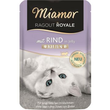 Miamor FB Ragout Royale Kitten mit Rind 100 g (Menge: 22 je Bestelleinheit) Miamor FB Ragout Royale Kitten mit Rind 100 g (Menge: 22 je Bestelleinheit)