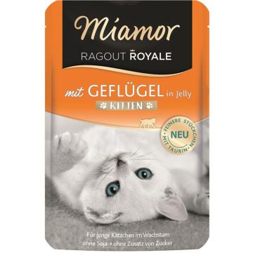 Miamor FB Ragout Royale Kitten mit Geflügel 100 g (Menge: 22 je Bestelleinheit) Miamor FB Ragout Royale Kitten mit Geflügel 100 g (Menge: 22 je Bestelleinheit)