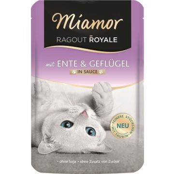 Miamor FB Ragout Royale in Soße Ente & Geflügel 100 g (Menge: 22 je Bestelleinheit) Miamor FB Ragout Royale in Soße Ente & Geflügel 100 g (Menge: 22 je Bestelleinheit)