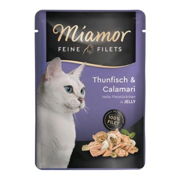 Miamor FB Feine Filets Thunfisch & Calamari 100 g (Menge: 24 je Bestelleinheit) Miamor FB Feine Filets Thunfisch & Calamari 100 g (Menge: 24 je Bestelleinheit)