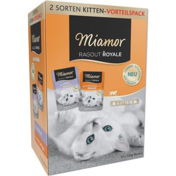 Miamor FB Ragout Royale Multibox Kitten in Jelly 12x100 g (Menge: 4 je Bestelleinheit) Miamor FB Ragout Royale Multibox Kitten in Jelly 12x100 g (Menge: 4 je Bestelleinheit)