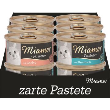 Miamor Dose Pastete Multibox Fisch 12 x 85 g (Menge: 5 je Bestelleinheit) Miamor Dose Pastete Multibox Fisch 12 x 85 g (Menge: 5 je Bestelleinheit)