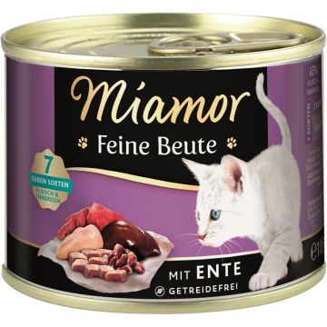 Miamor Dose Feine Beute Ente 185 g (Menge: 12 je Bestelleinheit) Miamor Dose Feine Beute Ente 185 g (Menge: 12 je Bestelleinheit)