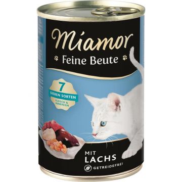 Miamor Dose Feine Beute Lachs 400 g (Menge: 12 je Bestelleinheit) Miamor Dose Feine Beute Lachs 400 g (Menge: 12 je Bestelleinheit)