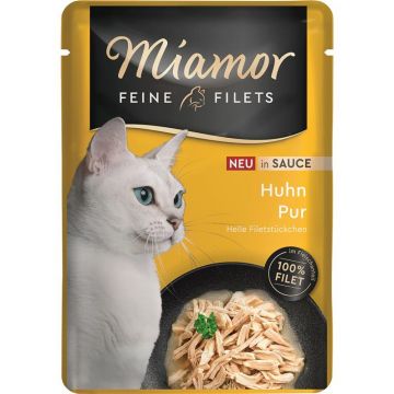 Miamor PB Feine Filets Huhn in Sauce 100g (Menge: 24 je Bestelleinheit) Miamor PB Feine Filets Huhn in Sauce 100g (Menge: 24 je Bestelleinheit)