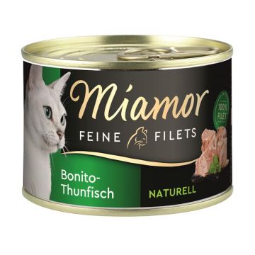 Miamor Dose Feine Filets Naturelle Bonito-Thunfisch 156 g (Menge: 12 je Bestelleinheit) Miamor Dose Feine Filets Naturelle Bonito-Thunfisch 156 g (Menge: 12 je Bestelleinheit)