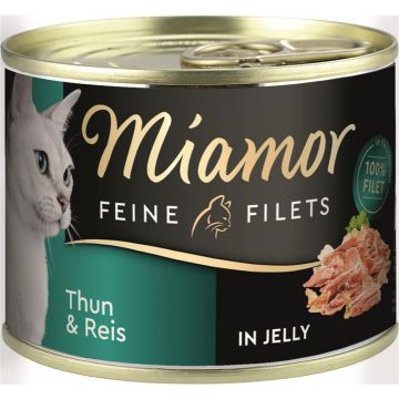 Miamor Dose Feine Filets Thunfisch & Reis 185 g (Menge: 12 je Bestelleinheit) Miamor Dose Feine Filets Thunfisch & Reis 185 g (Menge: 12 je Bestelleinheit)