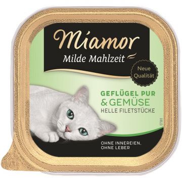 Miamor Schale Milde Mahlzeit Geflügel & Gemüse 100 g (Menge: 16 je Bestelleinheit) Miamor Schale Milde Mahlzeit Geflügel & Gemüse 100 g (Menge: 16 je Bestelleinheit)