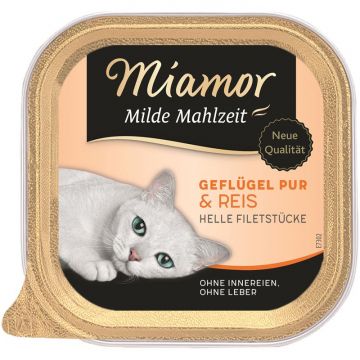Miamor Schale Milde Mahlzeit Geflügel & Reis 100 g (Menge: 16 je Bestelleinheit) Miamor Schale Milde Mahlzeit Geflügel & Reis 100 g (Menge: 16 je Bestelleinheit)