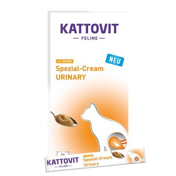 Kattovit Urinary mit Huhn Spezial-Cream 6x15g (Menge: 11 je Bestelleinheit) Kattovit Urinary mit Huhn Spezial-Cream 6x15g (Menge: 11 je Bestelleinheit)