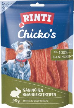 Rinti Chicko Kaninchen Knabberstreifen 60 g (Menge: 12 je Bestelleinheit)