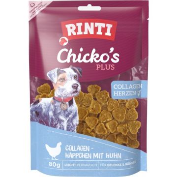Rinti Chicko Plus Collagen Hearts 80g (Menge: 12 je Bestelleinheit)