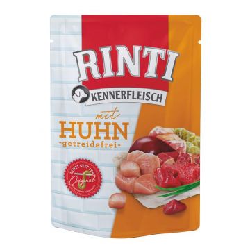 Rinti Kennerfleisch Frischebeutel Huhn 400 g (Menge: 10 je Bestelleinheit) Rinti Kennerfleisch Frischebeutel Huhn 400 g (Menge: 10 je Bestelleinheit)