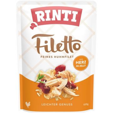 Rinti Filetto Huhnfilet mit Herz in Jelly 100 g (Menge: 24 je Bestelleinheit) Rinti Filetto Huhnfilet mit Herz in Jelly 100 g (Menge: 24 je Bestelleinheit)