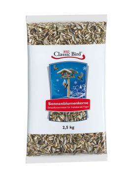 Classic Bird Sonnenblumenkerne gestreift 2,5kg (Menge: 4 je Bestelleinheit) Classic Bird Sonnenblumenkerne gestreift 2,5kg (Menge: 4 je Bestelleinheit)