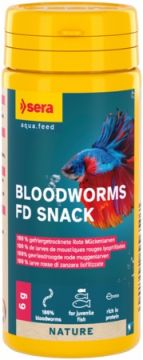 sera Bloodworms FD Snack 50 ml sera Bloodworms FD Snack 50 ml