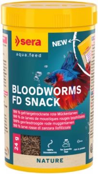 sera Bloodworms FD Snack 250 ml sera Bloodworms FD Snack 250 ml