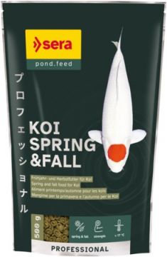 sera Koi Professional Spring & Fall 500g sera Koi Professional Spring & Fall 500g