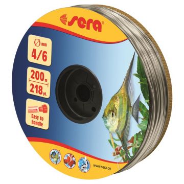 sera Schlauch 4/6 grau 200 m Rolle