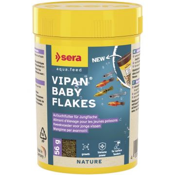 sera Vipan Baby Flakes 100 ml (56 g) sera Vipan Baby Flakes 100 ml (56 g)