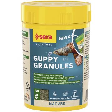 sera Guppy Granules 100 ml (46 g) sera Guppy Granules 100 ml (46 g)