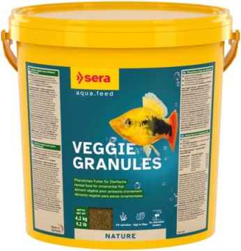 sera Veggie Granules 10 L (4,2 kg) sera Veggie Granules 10 L (4,2 kg)