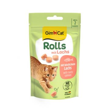 GimCat Rolls mit Lachs 40g