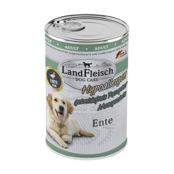 Landfleisch Dog Care Hypoallergen Ente 400g (Menge: 6 je Bestelleinheit)