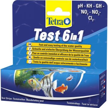 Tetra Test-Streifen 6 in 1 25 Stück Tetra Test-Streifen 6 in 1 25 Stück