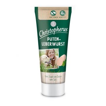 Christopherus Putenleberwurst 75 g (Menge: 12 je Bestelleinheit) Christopherus Putenleberwurst 75 g (Menge: 12 je Bestelleinheit)