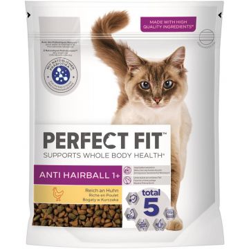 Perfect Fit Cat Adult 1+ Anti Hairball mit Huhn 750g Perfect Fit Cat Adult 1+ Anti Hairball mit Huhn 750g