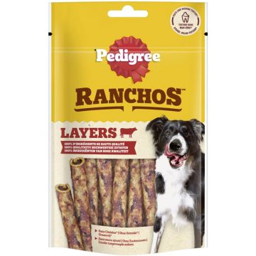 Pedigree Ranchos Layers mit Rind 60g (Menge: 8 je Bestelleinheit)