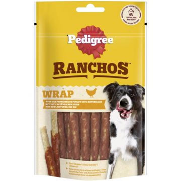 Pedigree Ranchos Wrap mit Huhn 60g (Menge: 8 je Bestelleinheit)