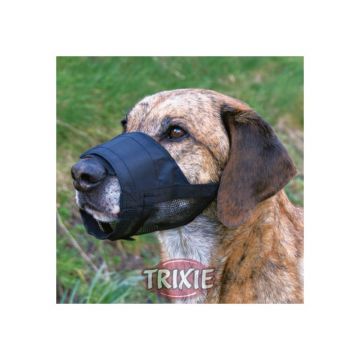 Trixie Maulkorb mit Netzeinsatz S, schwarz Trixie Maulkorb mit Netzeinsatz S, schwarz