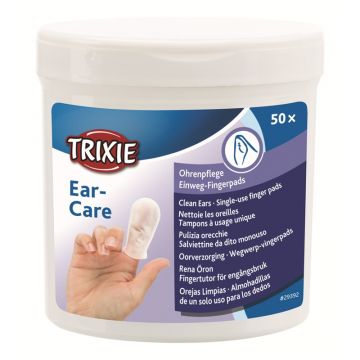 Trixie Ohrenpflege Fingerpads 50 Stk.