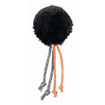 Trixie Plüschball mit Schelle Feder 4 cm Trixie Plüschball mit Schelle Feder 4 cm