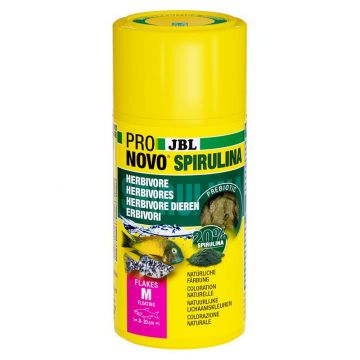JBL ProNovo Spirulina Flakes M 100 ml / 16 g JBL ProNovo Spirulina Flakes M 100 ml / 16 g