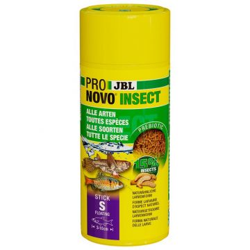 JBL ProNovo Insect Stick S 250 ml / 93 g JBL ProNovo Insect Stick S 250 ml / 93 g