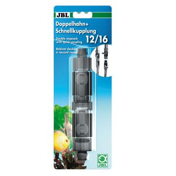 JBL Doppelhahn & Schnellkupplung 12/16 JBL Doppelhahn & Schnellkupplung 12/16