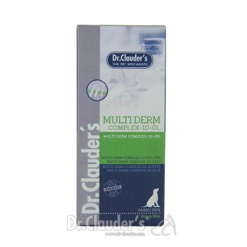 Dr. Clauders Dog Hair & Skin Multi Derm Complex10 Öl 250ml